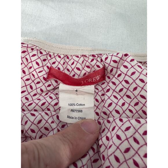 Y2K J Crew Women’s sz 4 100% Cotton Elastic Pencil Skirt - Picture 2 of 4